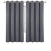 Picture of LEMOMO Grey Thermal Blackout Curtains/52 x 72 Inch/Set of 2 Panels Room Darkening Curtains for Bedroom