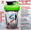 Picture of HELIMIX 1.5 Vortex Blender Shaker Bottle 20oz | No Blending Ball or Whisk | USA Made | Portable Pre Workout Whey Protein Drink Shaker Cup | Mixes Cocktails Smoothies Shakes | Dishwasher Safe