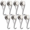 Picture of BAVITE Swivel Swing Magnetic Hook New Upgraded, 40LB(8pack) Refrigerator Magnetic Hooks,Strong Neodymium Magnet Hook, Perfect for Refrigerator and Other Magnetic Surfaces,62mm(2.44In) in Length