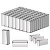 Picture of MIKEDE 80Pcs Strong Neodymium Magnets Bar, 12x5x3mm Heavy Duty Rare Earth Magnets Small Neodymium Magnets Strips Rectangular Magnets for Crafts, Refrigerator, Whiteboard, Tool Storage