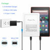 Picture of Charger Fit for Kindle Fire Tablet with 5Ft Type-C and Micro USB Cable for Charging Fire HD 6 7 8 10&Fire Plus/Kids/Kids Pro/HD HDX/Kindle/Paperwhite/Oasis E-Reader