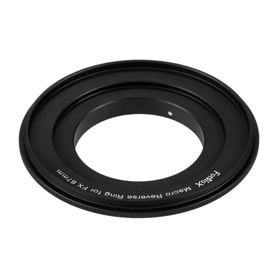 Picture of Fotodiox 67mm Filter Thread Macro Reverse Mount Adapter Ring Compatible with Fuji X-Mount Cameras