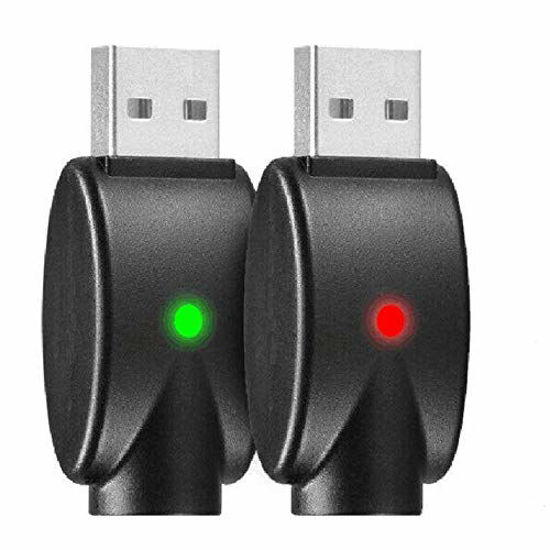 Picture of ?2-Pack? Smart Wireless USB Charger USB Thread Cable Rechargeable Overcharge Protection for Adapter Devices with LED Indicators USB Electronic