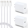 Picture of iPhone Fast Charger 10 FT [Apple MFi Certified] 2 Pack PD 20W USB C Charger Block with 10FT Long Type C Lightning Cable for iPhone 14 13 12 11 XS XR X 8 iPad,White