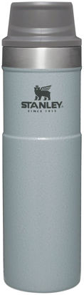 Picture of Stanley Transit Trigger-Action Travel Mug 20oz Hammertone Silver