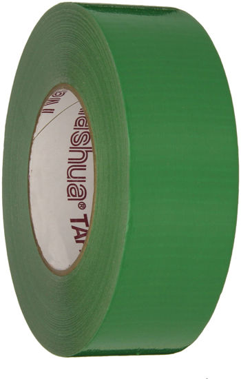 Picture of Nashua - 1087213 2280 Polyethylene Coated Cloth Multi-Purpose Duct Tape, 55m Length x 72mm Width, Green