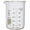 Picture of 100ml Beaker, Low Form Griffin, Borosilicate 3.3 Glass, Graduated, Karter Scientific 213D32 (Single)