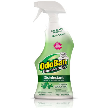 Picture of OdoBan Ready-to-Use Disinfectant and Odor Eliminator, 32 Ounce Spray Bottle, Original Eucalyptus Scent