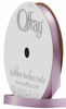 Picture of Berwick Offray 066133 3/8" Wide Single Face Satin Ribbon, Light Orchid Purple, 6 Yds