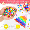 Picture of Eppingwin Beads and Bead assortments (1000 Pony Beads-Transparent Mixed)…