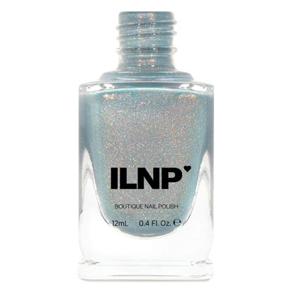 Picture of ILNP Clever Girl - Bluish Grey Holographic Nail Polish