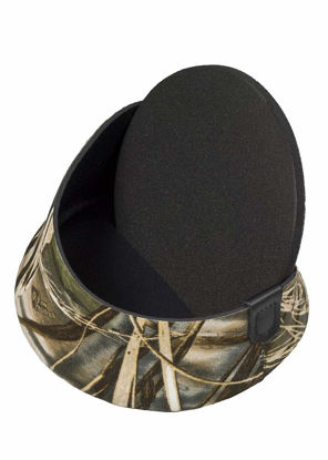 Picture of LENSCOAT Hoodie, XX Large Front Neoprene Lens Cap for Hoods from 5.5" to 6.25" - Camera Lens Camouflage Neoprene Protection Realtree Max4