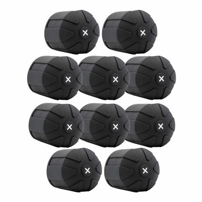 Picture of KUVRD Universal Lens Cap 2.0 - Fits 99% DSLR Lenses, Element Proof, Lifetime Coverage, Magnum, 10-Pack