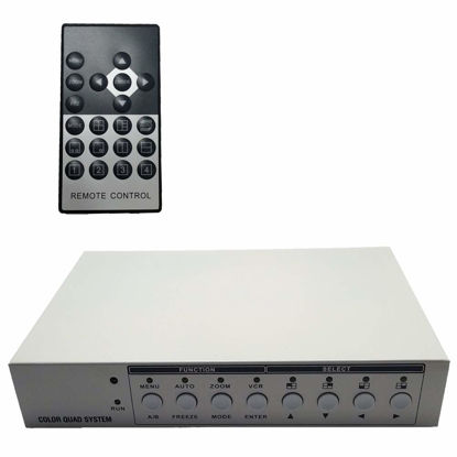 Picture of CCTV Camera Pros VM-HD4 HD CCTV Multiplexer, Analog AHD TVI HDCVI Video Quad Screen Processor, HDMI