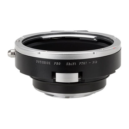 Picture of Fotodiox Pro Shift Lens Mount Adapter Compatible with Pentax 6x7 Lenses to Nikon F Mount Cameras