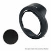 Picture of Petal Style Bayonet Lens Hood Shade for Nikon NIKKOR Z 24-50mm f/4-6.3 Lens on Nikon Z5 Z6 Z6 II Z7 Z7 II Replace Nikon HB-98