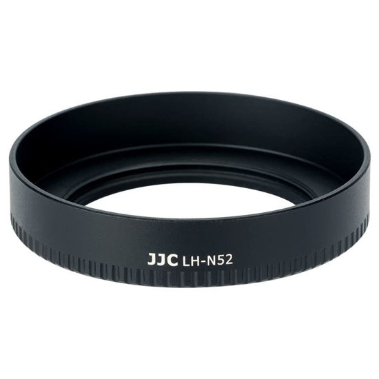 Picture of JJC Metal Screw-in Lens Hood Shade for Nikon NIKKOR Z 40mm f/2 Lens and NIKKOR Z 28mm f/2.8 Lens on Nikon Z30 Z50 Z fc Z6 Z7, Compatible with 52mm Filter and Lens Cap