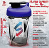 Picture of HELIMIX 1.5 Vortex Blender Shaker Bottle 20oz | No Blending Ball or Whisk | USA Made | Portable Pre Workout Whey Protein Drink Shaker Cup | Mixes Cocktails Smoothies Shakes | Dishwasher Safe