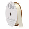 Picture of Berwick Offray 061558 5/8" Wide Single Face Satin Ribbon, Antique White Ivory, 6 Yds