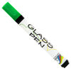 Picture of Glass Pen Window Marker: Liquid Chalk Markers for Glass, Car Marker or Mirror Pen with Washable Paint - Car Windows, Mirror, Storefront Windows, Parade & Party, Holiday (Green, Fine Tip)