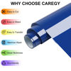 Picture of CAREGY Iron on Heat Transfer Vinyl Roll HTV (12''x5',Blue)