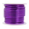 Picture of Mandala Crafts 2.5mm 10 Gauge Purple Anodized Aluminum Wire for Sculpting, Armature, Jewelry Making, Gem Metal Wrap, Garden, Colored and Soft, 1 Roll