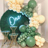 Picture of PartyWoo Retro Green Balloons, 50 pcs 12 Inch Jade Green Balloons, Latex Balloons for Balloon Garland Arch as Party Decorations, Birthday Decorations, Wedding Decorations, Baby Shower Decorations