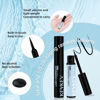 Picture of Lash Overnight Sealer Cluster Lashes Overnighter DIY Lash Extension Sealer Extend Lash Wear Up to 14 Days Black Lash Sealer Long Lasting Easy to Remove 5ml