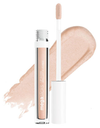 Picture of wet n wild Mega Slicks Lip Gloss | Long Lasting | Hyaluronic Acid | High Shine | TuTu Sweet