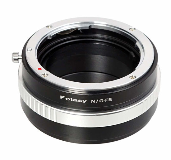 Picture of Fotasy NG Lens to E Mount Adapter, Nikon F Mount G AFS Lense to Emount, Compatible with Sony a7 a7R a7s II III IV a9 a7c Alpha 1 a6600 a6500 a6400 a6300 a6100 a6000 a5100 a5000 a3500 ZV-E10