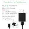 Picture of Rapid Charger Compatible Samsung Galaxy Tab A 8.0" 7.0" 9.7" 10.1" Tablet with 5 FT Charging Cable [UL Listed]