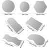 Picture of GISELA D Acrylic Mirror Reflection Board Geometric Shape Photo Background Props Set Photography Ornaments Reflective Display Sheet (7Pcs)