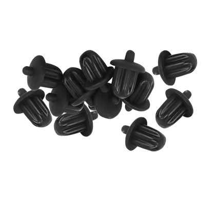 Picture of 15PCS 6.35mm Audio Jack PC DVD AV Equipment Microphone Socket Dust Cover-Black Rubber