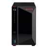 Picture of Asustor AS5402T 2 Bay NAS Storage, Quad-Core 2.0GHz CPU, 4xM.2 NVMe SSD Slots, 2x2.5GbE Ports, 4GB DDR4 RAM, Gaming Network Attached Storage, Home Personal Cloud Storage (Diskless)