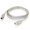 Picture of C2G 02318 8-Pin Mini-DIN M/M Serial RS232 Cable, Beige (10 Feet, 3.05 Meters), Laptop