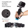 Picture of Waterproof Floating Hand Grip Compatible with GoPro Hero 11 10 9 8 7 6 5 4 3+ 2 1 Session Black Silver Handler & Handle Mount Accessories Kit for Water Sport and Action Cameras (Blue)