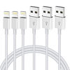 Picture of iPhone Charger 3FT, [Apple MFi Certified] Lightning Cable Original 3Pack USB Power Fast Charging Data Sync Transfer Cord Compatible with iPhone 13/12/11 Pro Max/XS MAX/XR/XS/X/8/7/Plus/6S/6/SE/5S（3FT）