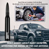 Picture of Car Bullet Antenna,Truck Exterior Decoration Accessories Antenna Toppers[New Upgrade Flag Design] AM/FM Radio Signal for Car SUV Truck Most Auto Cars Antenna Accessories Replacement (Black