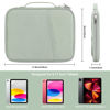 Picture of 9-11 Inch Tablet Carrying Case, Padded Protective Travel Sleeve Bag for iPad Pro 11 (2022-2018), iPad 10.9 (10th Gen), iPad Air (5/4th Gen), Galaxy Tab A8/A7/S8/S7 (Mint Green-11)