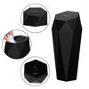 Picture of OUDEW 2 Packs Car Trash Can with Lid, New Car Dustbin Diamond Design, Leakproof Vehicle Trash Bin, Mini Garbage Bin for Automotive Car Home Office Kitchen Bedroom(Carbon Fiber)