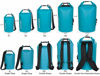 Picture of MARCHWAY Floating Waterproof Dry Bag 5L/10L/20L/30L/40L, Roll Top Sack Keeps Gear Dry for Kayaking, Rafting, Boating, Swimming, Camping, Hiking, Beach, Fishing (Teal, 5L)