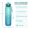 Picture of Enerbone 32 oz Water Bottle with Times to Drink and Straw, Motivational Drinking Water Bottles with Carrying Strap, Leakproof BPA & Toxic Free, Ensure You Drink Enough Water for Fitness Gym Outdoor