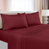 Picture of Utopia Bedding California King Bed Sheets Set - 4 Piece Bedding - Brushed Microfiber - Shrinkage and Fade Resistant - Easy Care (King, Burgundy)