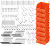 Picture of HORUSDY 150-Piece Pegboard Hooks Assortment, Pegboard Accessories with Pegboard Bins for Organizing Various Tools