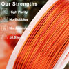 Picture of AMOLEN PLA 3D Printer Filament, PLA Filament 1.75mm Silk Shiny Filament Red Gold Filament, 3D Printing Gradient Filament 1KG/2.2lb