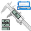 Picture of Digital Caliper, Sangabery 6 inch Stainless Steel Caliper Measuring Tool with Inch/Metric/Fractions Conversion and Large LCD Display, Perfect for DIY, Household and Professional Use