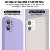 Picture of Vooii Compatible with iPhone 11 Case, Upgraded Liquid Silicone with [Square Edges] [Camera Protection] [Soft Anti-Scratch Microfiber Lining] Phone Case for iPhone 11 6.1 inch - Light Purple