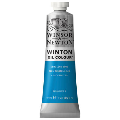 Picture of Winsor & Newton Winton Oil Color, 37ml (1.25-oz) Tube, Cerulean Blue