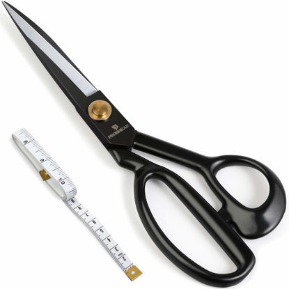 Picture of Professional Tailor Scissors 9 Inch for Cutting Fabric Heavy Duty Scissors for Leather Cutting Industrial Sharp Sewing Shears for Home Office Artists Dressmakers