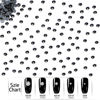 Picture of LPBeads 2000 Pieces SS20 Black Hotfix Rhinestones Flatback Round Crystal Glass Rhinestones Gems for Crafts Nail Face Art Clothes Shoes Bags DIY